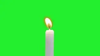 🕯candle green screen🟢animation videos🎥