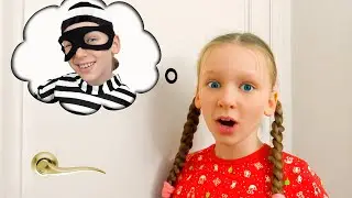 Лиза осталась одна дома - примеры правильного поведения для детей