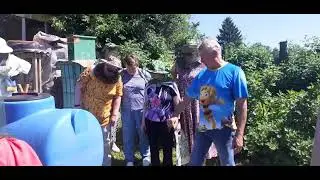 Экскурсия на пасеку. Добрая пасека.