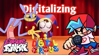 Digitalizing, Friday Night Funkin' VS Pomni & Jax | The Amazing Digital Circus/Funkin
