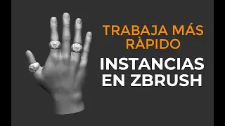 Zbrush 2021 en 5 min #78 Como trabajar con instancias