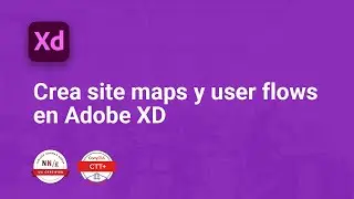 Crea site maps y user flows en Adobe XD