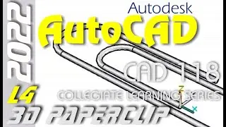L4 AutoCAD | 3D Solid Hints Video | Rough, Un-Edited, No Sound
