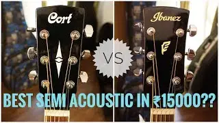 Cort AD880ce VS Ibanez PF15ece Review And Sound Comparison | Which one is worth in ₹15000?