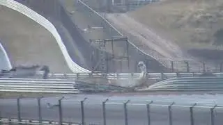 Big V8 Star Crash Aftermath - WEK Zandvoort 2009