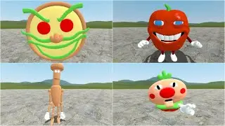 Playing as Pizza Tower Bosses & Characters in Garry's Mod!