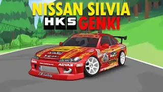 Nissan Silvia HKS Genki Livery - FR Legends