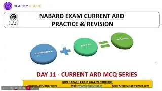 NABARD Exam 2024 ARD CURRENT SERIES - Day 11