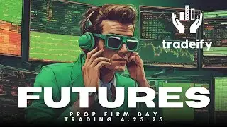 Day Trading Futures NQ ES with Tradeify Straight to Funded. Nice PAYOUT THIS WEEK!