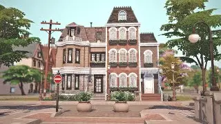 Britechester Townhouses No CC | Stop Motion | Imagination Series | The Sims 4