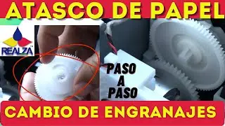 🔴Printer Repair Course - Paper Jam and Gear Replacement - L4150, L3110, L3150 Series
