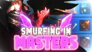 SMURFING in MASTERS with secret URF build