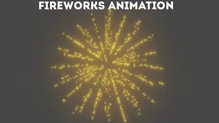 Fireworks Animation in Blender