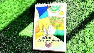 Father's day card || Happy Father's day || Father's day special last minute easy card