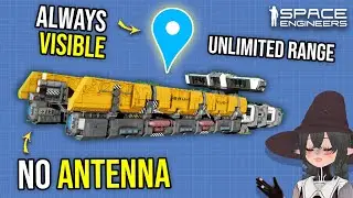 This Trick Makes Permanent Dynamic Marker on any Ship, Space Engineers