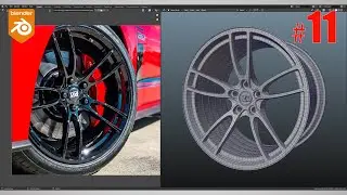 Mustang P51 Wheels | Blender 3.4