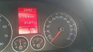 Consumo jetta 2.5 apos 1 ano e meio 15.4 na estrada