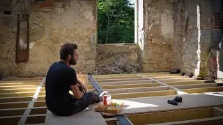 Finished floor structure, discovering new views.