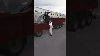 Why Steel Coils Are Transported This Way on Trucks!