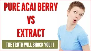 100% Pure Acai Berry 700mg™ **NO FILLERS** (Ingredients)
