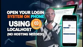 Open Your Login System on Phone Using XAMPP Localhost (No Hosting Needed!)