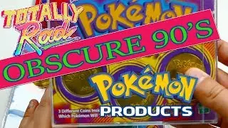 Opening Obscure 90's Pokemon Products!