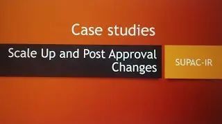 SUPAC GUIDELINES: Case study on composition changes 