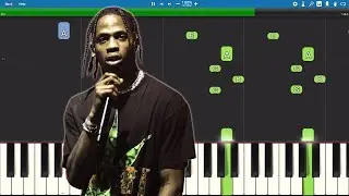 Travis Scott ft. Kendrick Lamar - goosebumps - Piano Tutorial