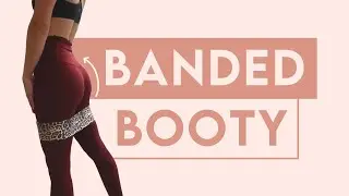 5 Minute BOOTY BURN CHALLENGE Banded Workout
