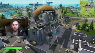 Asmongold tries to play Fortnite