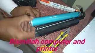 Leserjet Printer cartridge charging roolar bed print for ok