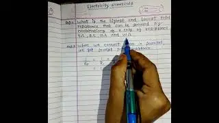 Electricity class xth NCERT