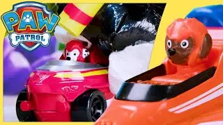 Aqua Pups Stop Floating Garbage | PAW Patrol | Toy Play for Kids