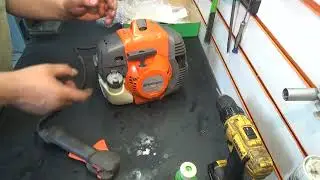 На ремонте косы от Husqvarn-Ы
