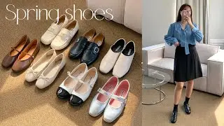 haul. 봄 슈즈 추천🧡봄 데일리 신발 하울🩰로퍼ㅣ플랫ㅣ메리제인ㅣ 7가지추천✔️2-9만원 (마크모크,곰블리,슈즈데이, 베리슈,노우드,에잇데이즈어위크,지그재그) 패션하울✨봄데일리룩