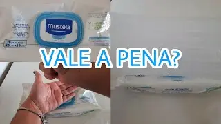 TOALHAS UMEDECIDAS MUSTELA | MINHA OPINIÃO SINCERA