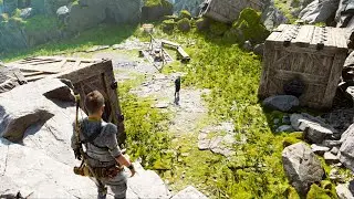Atreus Gives Up Climbing The Hrimthur's Wall | God Of War Ragnarok PS5