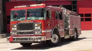 Pasadena Fire Dept. Engine 731 Responding