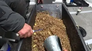 КОРЫТО КАШИ ДЛЯ ЛЕЩА! И ВОТ ЧТО ИЗ ЭТОГО ВЫШЛО.ЗИМНЯЯ  РЫБАЛКА С НОЧËВКОЙ