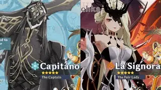 NEW UPDATE!! CAPITANO, THIRD DESCENDER & SIGNORA'S POTENTIAL RESURRECTION IN NATLAN - Genshin impact