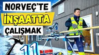 NORVEÇ’TE İNŞAATTA ÇALIŞMAK | NORVEÇ’TE BİR İŞ GÜNÜM | NORVEÇ’TE YAŞAM #norveç #norveçteyaşam #vlog