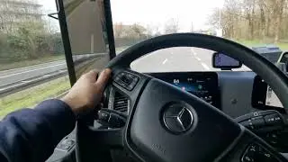 Mercedes Actros MP5 - POV Drive- Snow/ Rain/ Sunny/ Night