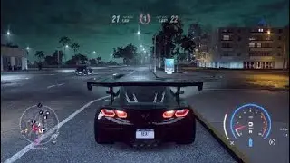 Need For Speed Heat - Chevrolet Corvette Police Chase Gameplay