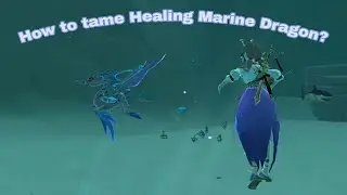 Приручение Healing Marine Dragon в Utopia: Origin
