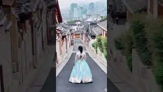 How to wear Hanbok in Korea #korea #seoul #southkorea #hanbok