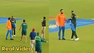 Virat Kohli Heart Winning Gestures Gift His Indian Jersey To Babar Azam