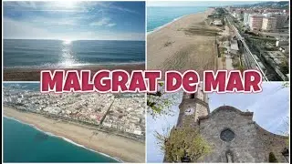 MALGRAT DE MAR 4K 🇪🇸 SPAIN 2024