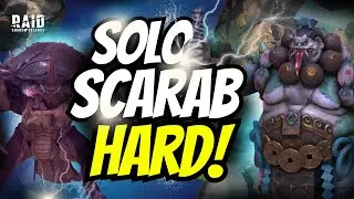 🐸 SOLO SCARAB KING HARD?! 💯  Toragi the Frog RAID GUIDE