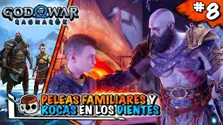 ❄️ PELEAS FAMILIARES y ROCAS en los DIENTES ❄️ God Of War Ragnarök #8 | 1440p Pc Gameplay Español