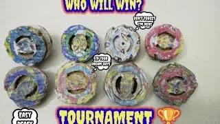 Cardboard Beyblade Tournament ll Can Guilty LONGINUS win #beybladeburst#beybladebeybladeburstdb